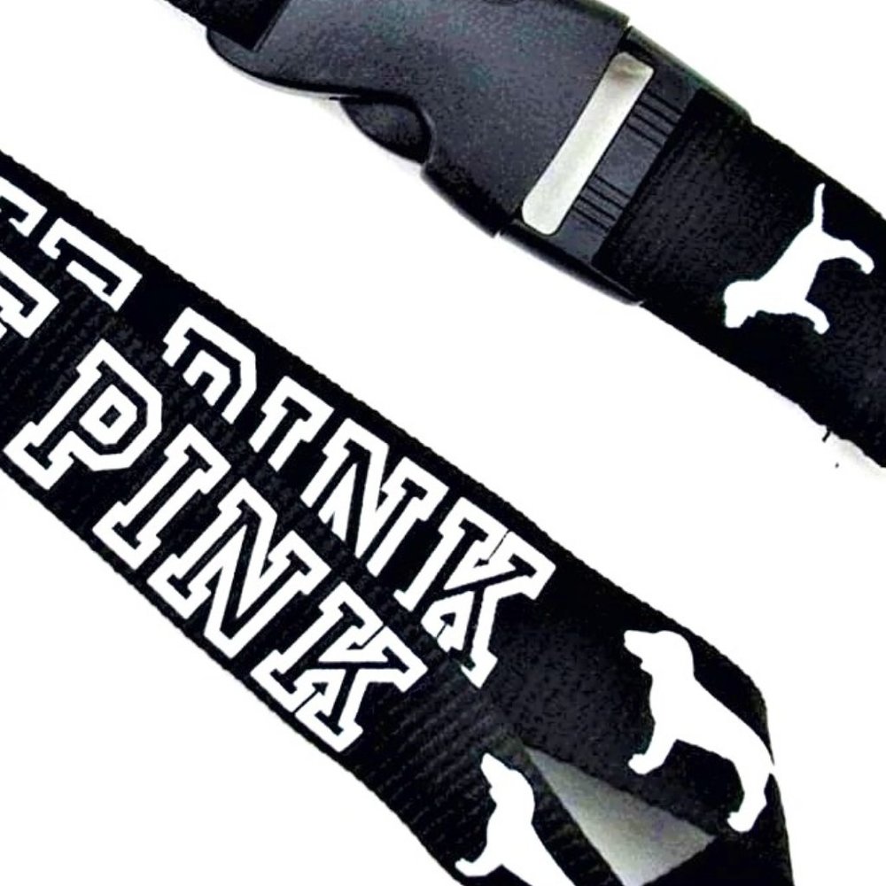 VICTORIA'S SECRET - LOVE PINK LANYARD KEYCHAIN